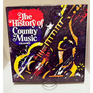 Lee Cash The History of Country Music Volume 5 Vinyl Record LP